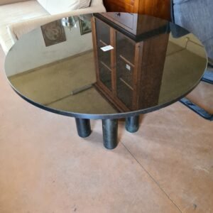 Tavolo tondo Piano di Marmo